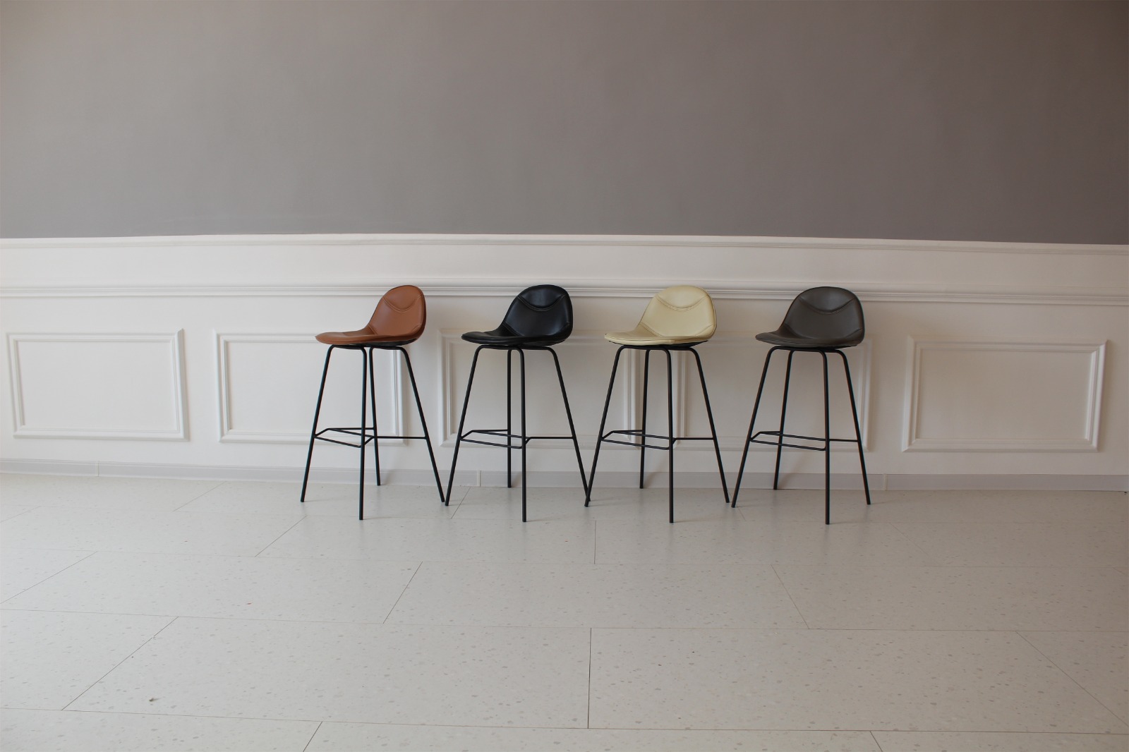 chaise moderne velours pieds métalliques chaise moderne velours pieds métalliques