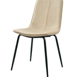 chaise moderne design cuir élégant