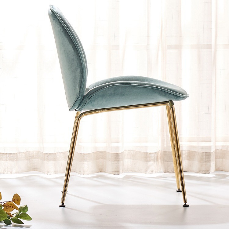 chaise moderne velours pieds métalliques chaise moderne velours pieds métalliques