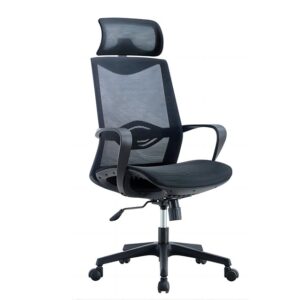 chaise de bureau ergonomique mesh noire