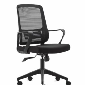chaise de bureau ergonomique mesh noire
