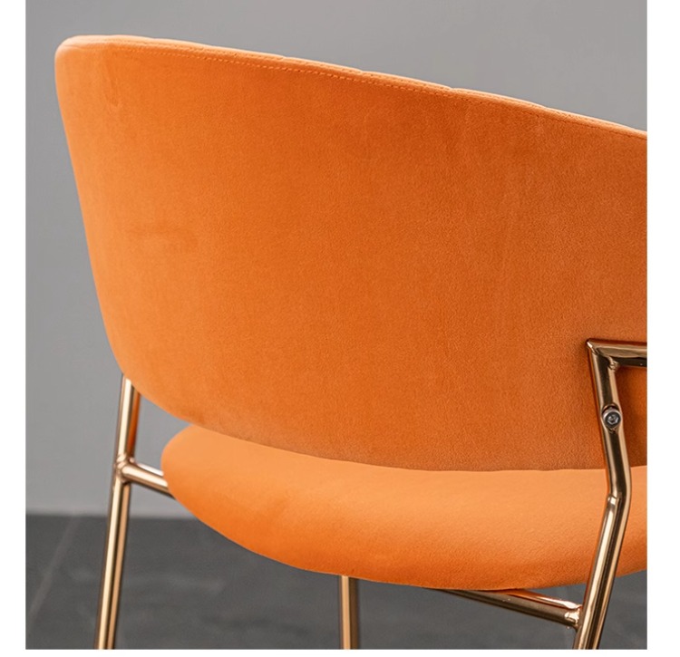 chaise scandinave velours pieds dorés chaise scandinave velours pieds dorés