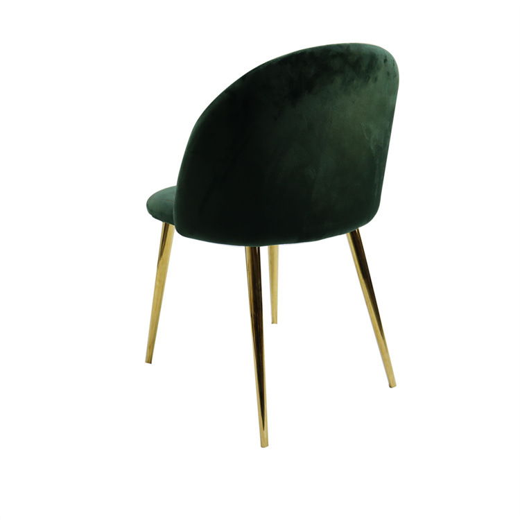 chaise moderne velours pieds métal chaise moderne velours pieds métal
