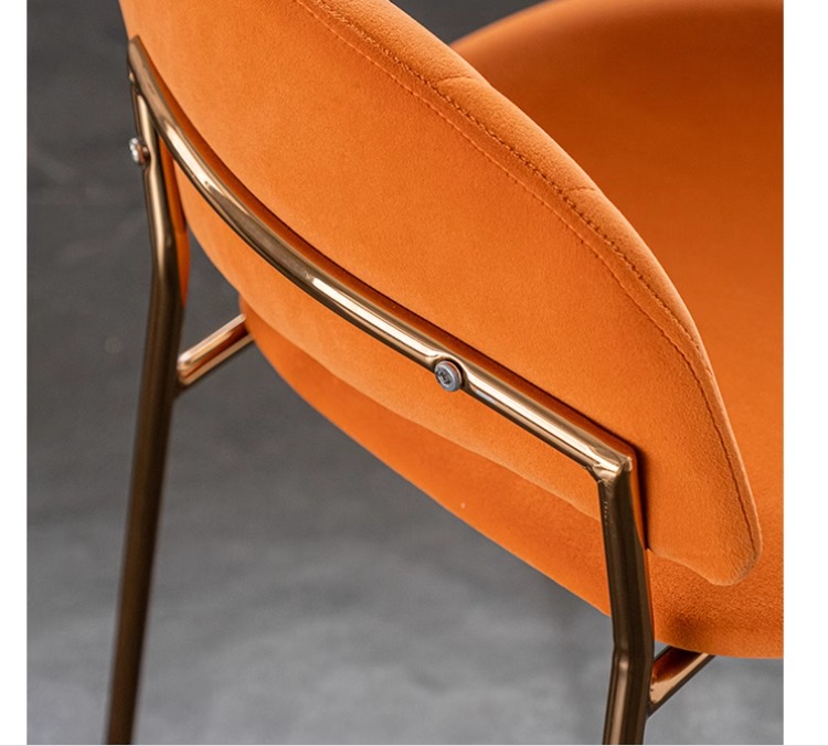 chaise scandinave velours pieds dorés chaise scandinave velours pieds dorés