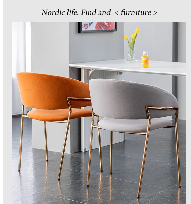 chaise scandinave velours pieds dorés chaise scandinave velours pieds dorés